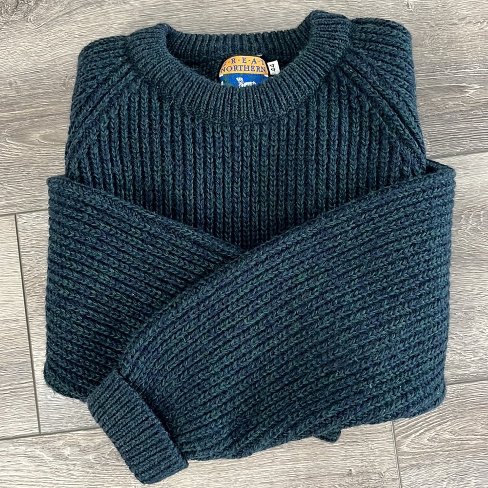 Wool Sweater Great Northern Knitters size 44 Large